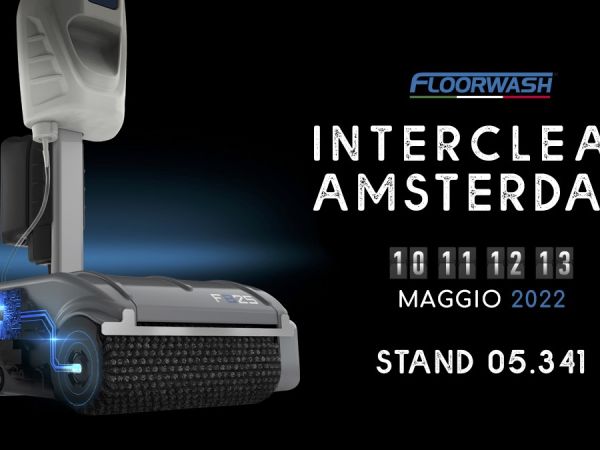 Floorwash® parteciperà INTERCLEAN AMSTERDAM 2022