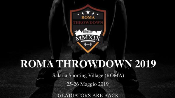 LAVAPAVIMENTI PER PAVIMENTI IN CROSSFIT: ROMA THROW DOWN 2019
