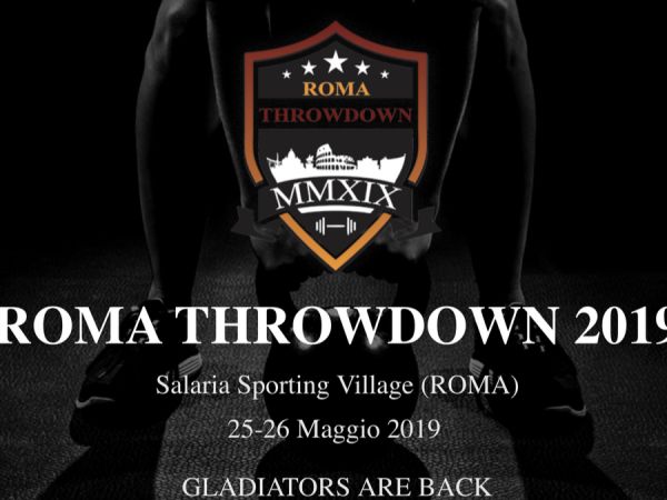 LAVAPAVIMENTI PER PAVIMENTI IN CROSSFIT: ROMA THROW DOWN 2019