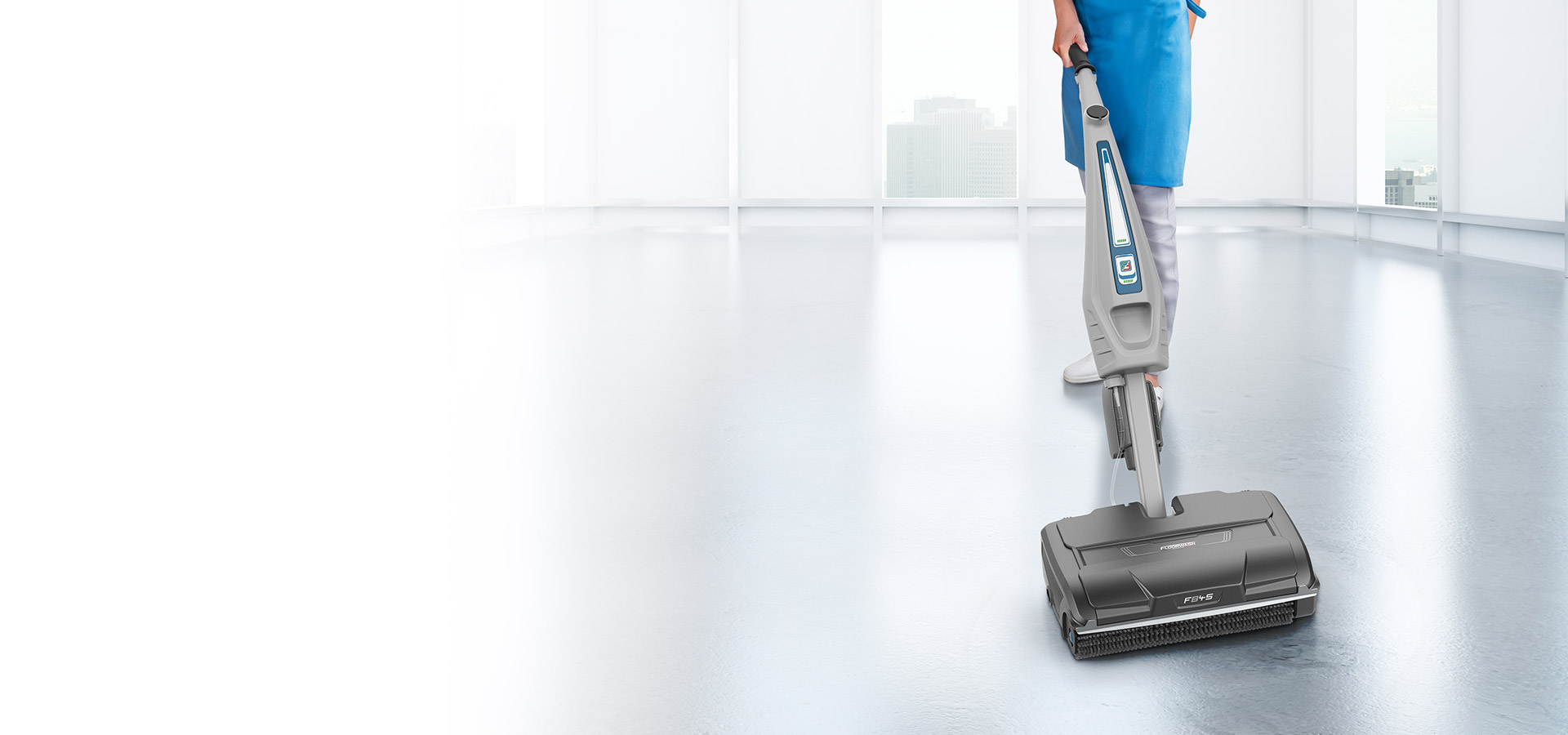 Lightness and practicality for quick and effective cleaning